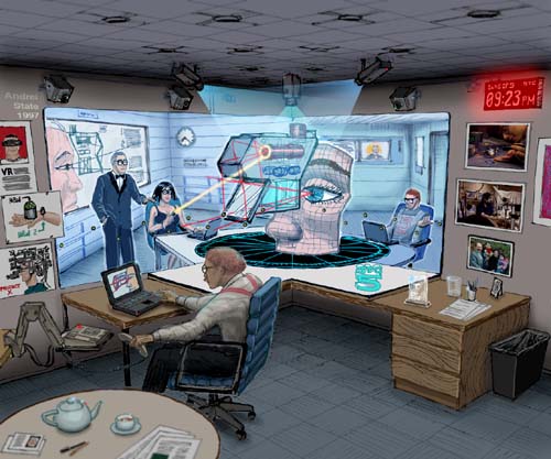 Office of the Future : Artist Sketch by Andrei State