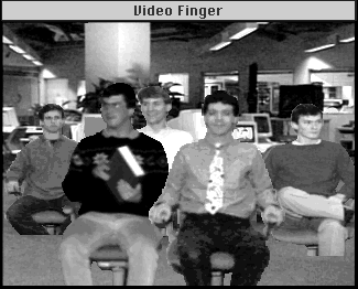 Example Video Finger Display