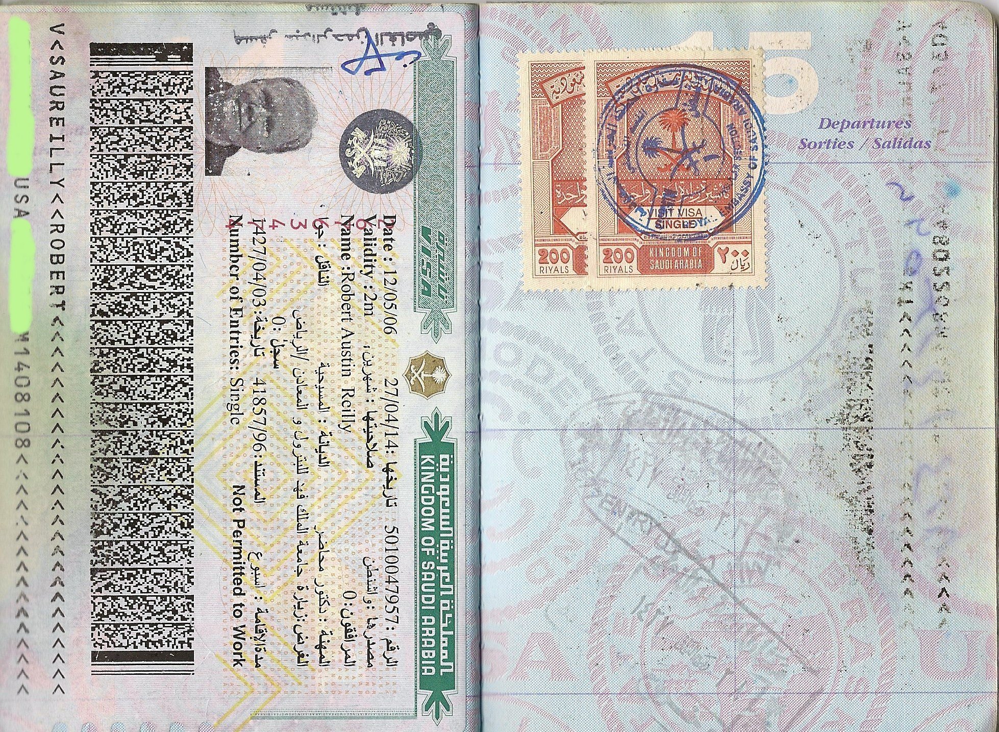 Rob Reilly s Passport Pages
