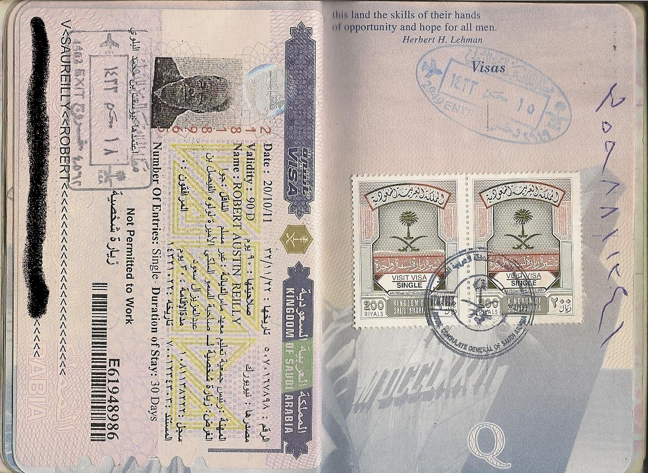 Rob Reilly s Passport Pages